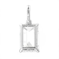 2.74 Carats Lab Grown Diamond 14K Gold Pendant
