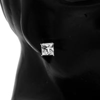 3.82 Carats Lab Grown Diamond 14K Gold Earrings