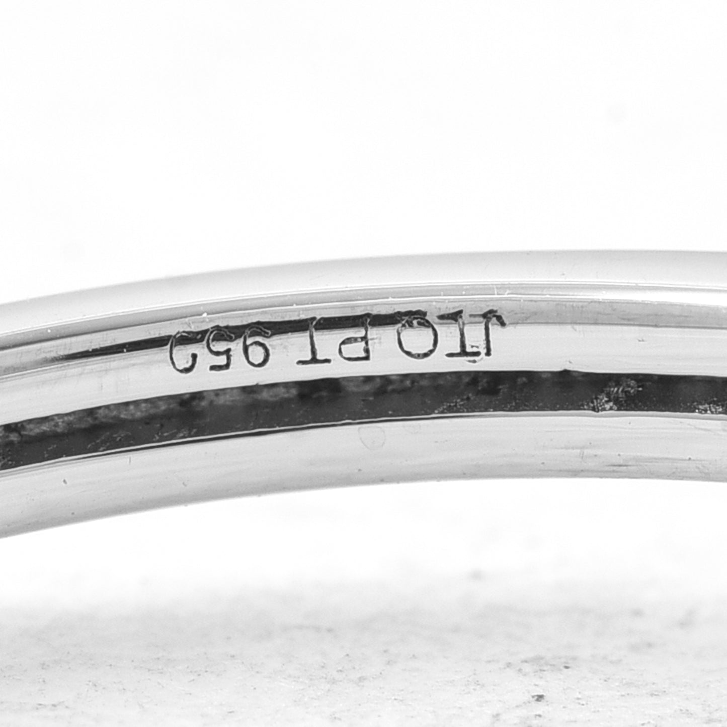 3.23 Ct Asscher Lab Grown Diamond 950 Platinum Ring