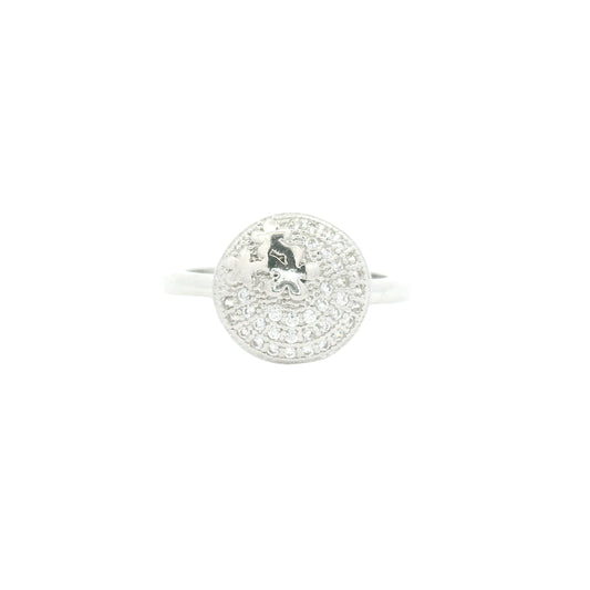 1.40 Ct Cubic Zirconia 925 Sterling Silver Ring