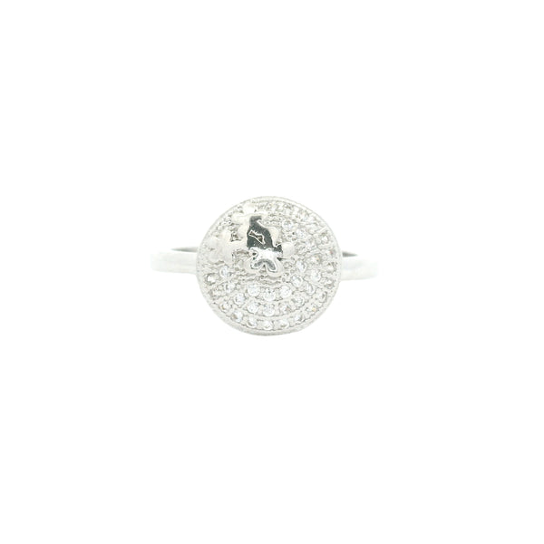 1.40 Ct Cubic Zirconia 925 Sterling Silver Ring