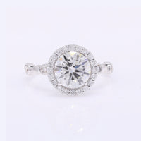 2.41 Carats Lab Grown Diamond 14K Gold Ring