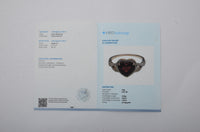 2.25 Ct Heart Mixed Cut Natural Garnet 14K Gold Ring
