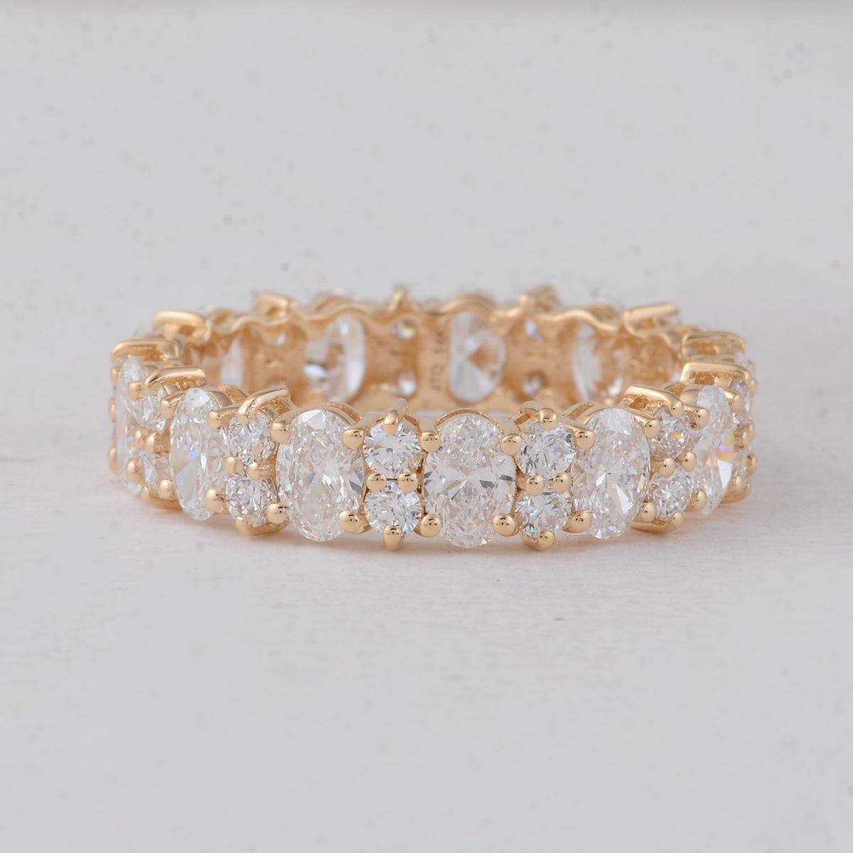 2.92 Carats Lab Grown Diamond 14K Gold Ring