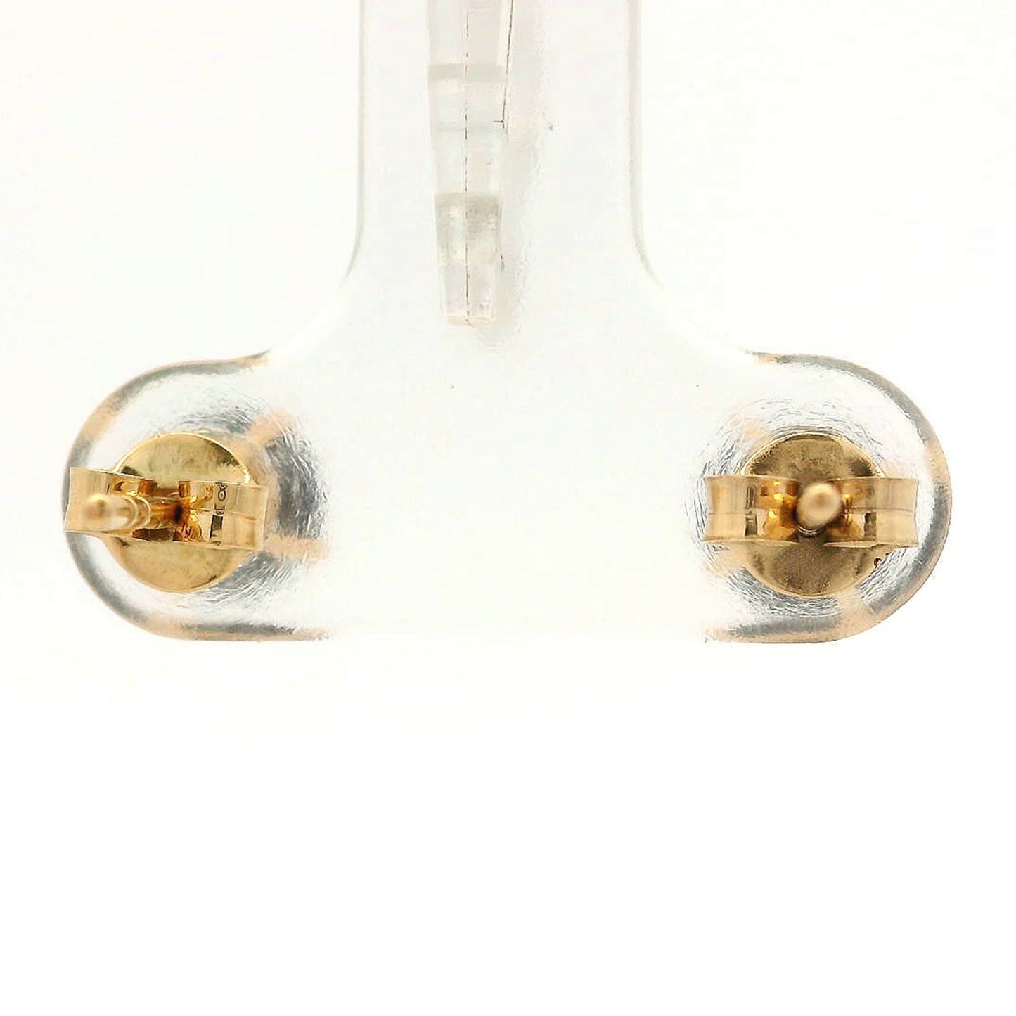1.78 Ct Round Black Diamond 14K Gold Earrings
