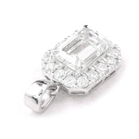 2.81 Carats Lab Grown Diamond 14K Gold Pendant
