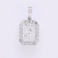 2.31 Carats Lab Grown Diamond 14K Gold Pendant