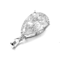 4.31 Carats Lab Grown Diamond 14K Gold Pendant