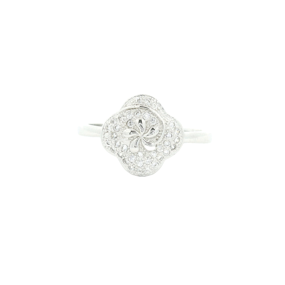 1.24 Ct Cubic Zirconia 925 Sterling Silver Ring