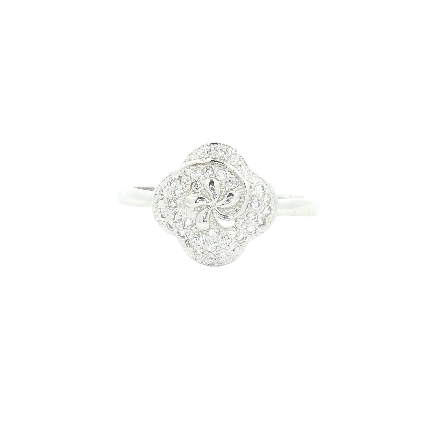 1.24 Ct Cubic Zirconia 925 Sterling Silver Ring