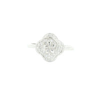 1.24 Ct Cubic Zirconia 925 Sterling Silver Ring