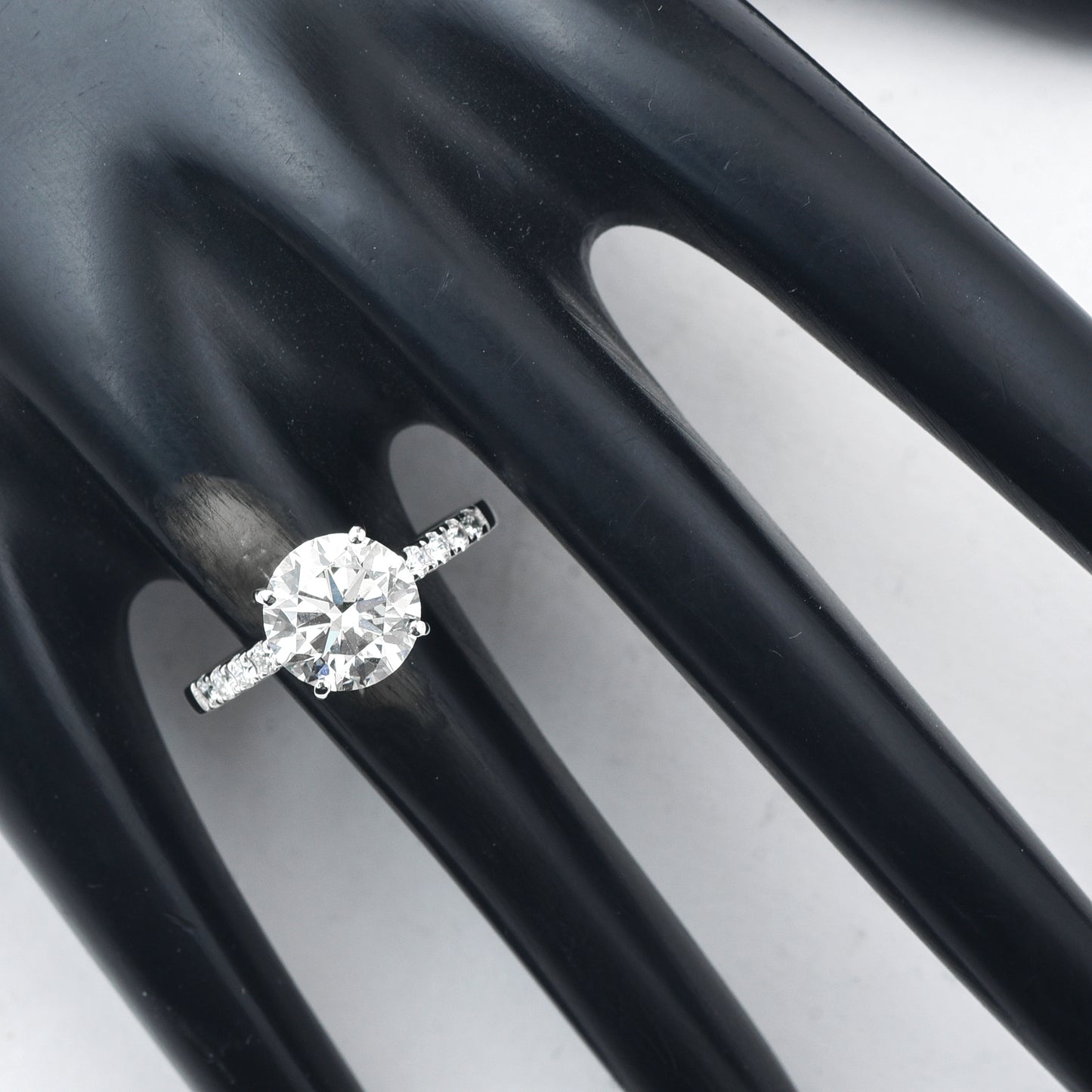 2.72 Carats Lab Grown Diamond 14K Gold Ring