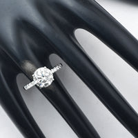2.72 Carats Lab Grown Diamond 14K Gold Ring