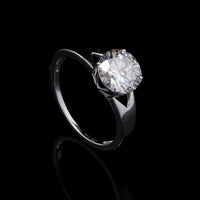 2.01 Carats Lab Grown Diamond 14K Gold Ring