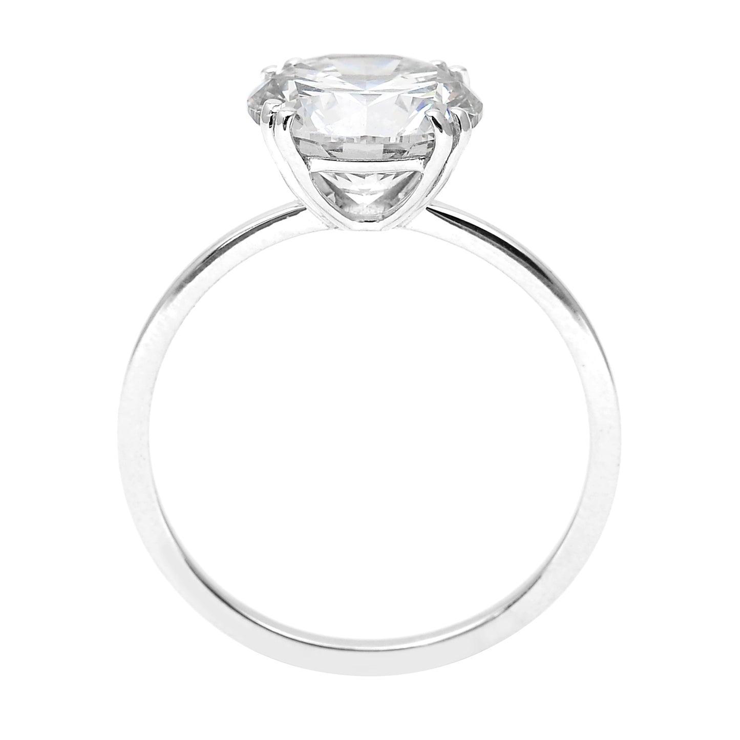 3.01 Carats Lab Grown Diamond 14K Gold Ring