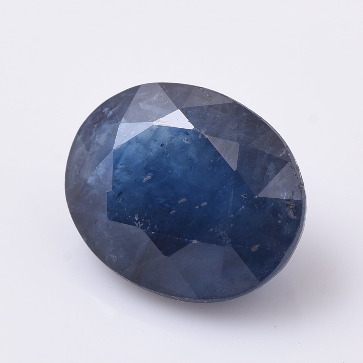 5.68 Natural Corundum Sapphire Oval Mixed Cut Gemstone