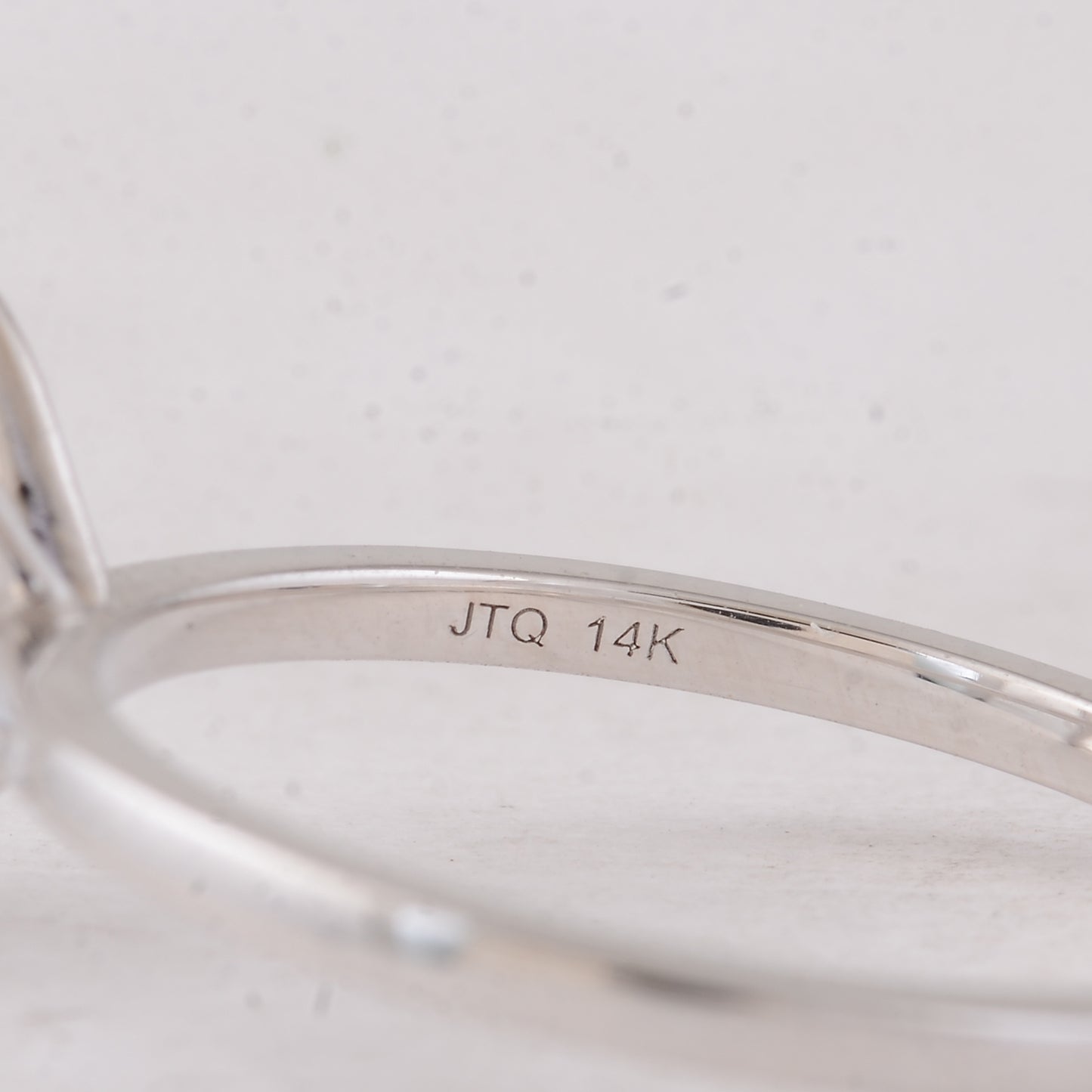 3.01 Carats Lab Grown Diamond 14K Gold Ring