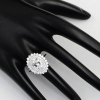 4.05 Carats Lab Grown Diamond 14K Gold Ring