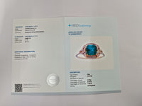1.57 Ct Cushion Mixed Cut Natural Emerald 14K Gold Ring