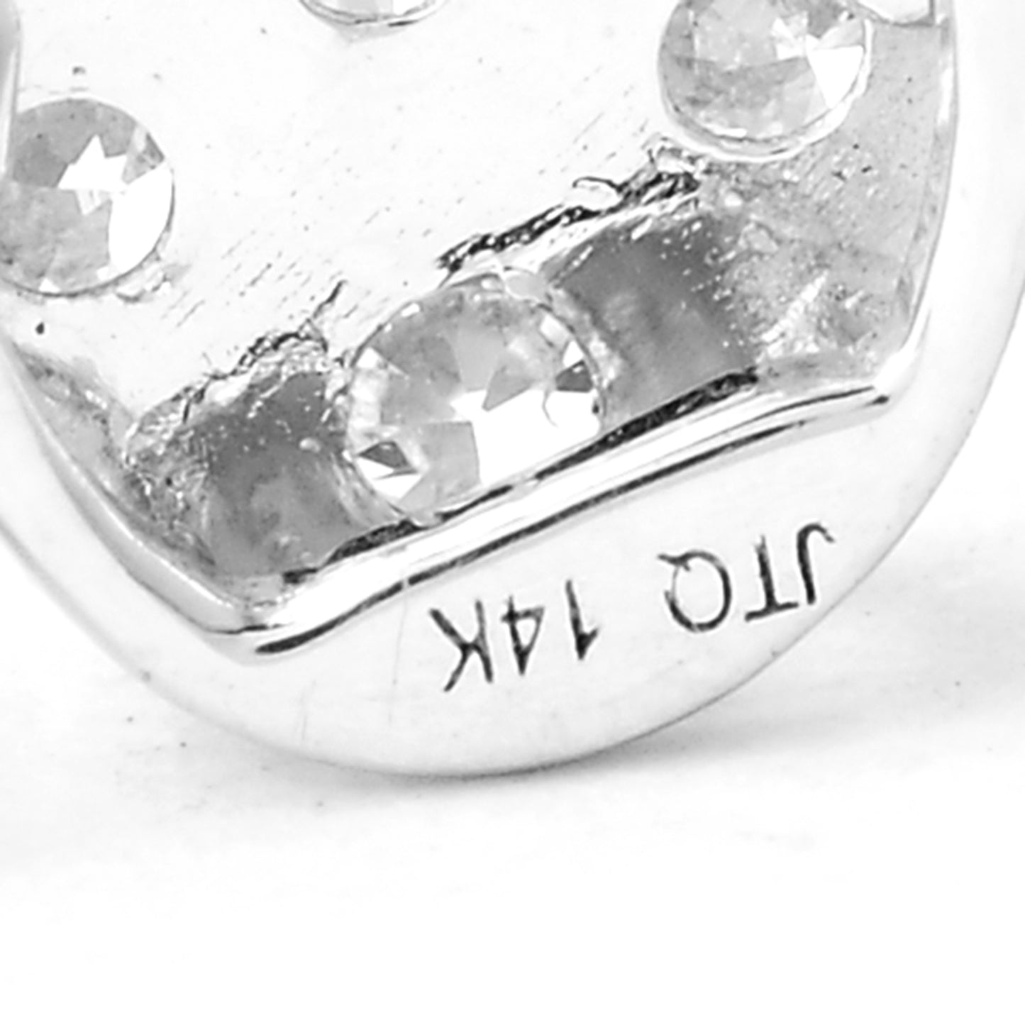 2.15 Carats Lab Grown Diamond 14K Gold Necklace