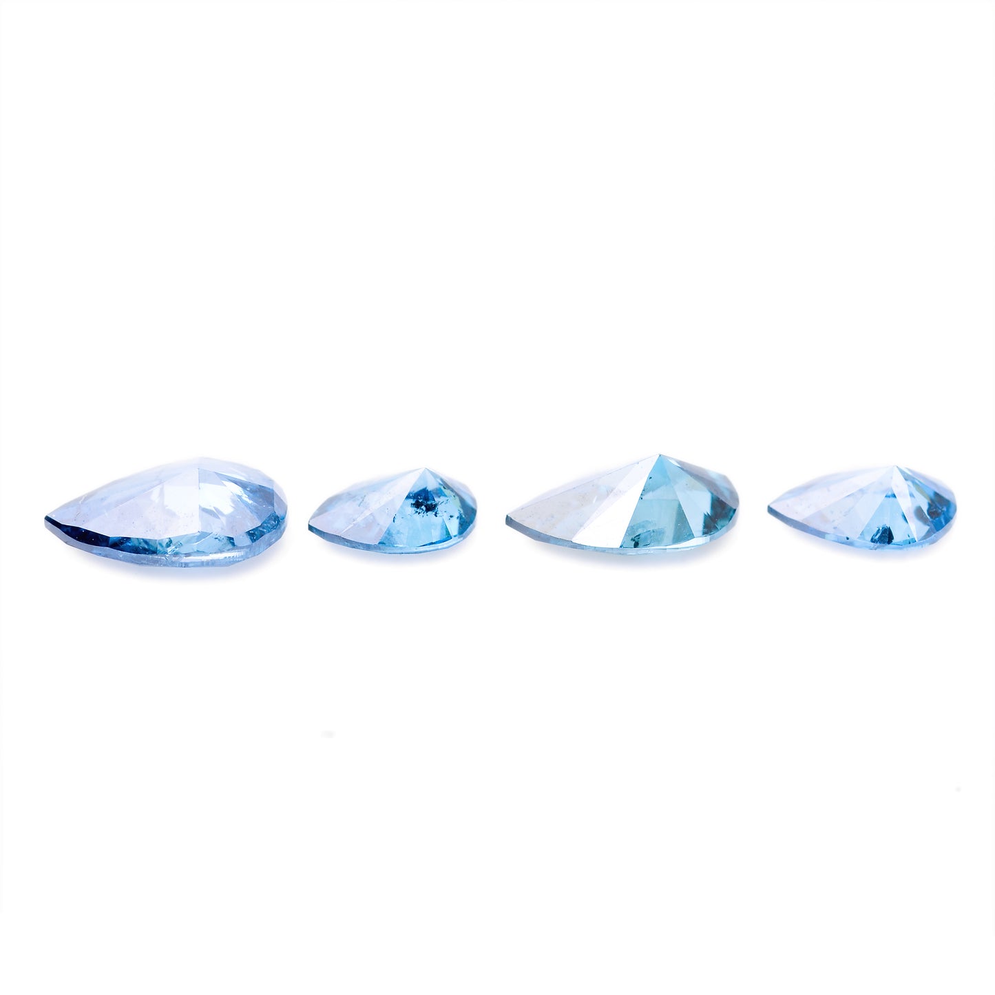 1.14 Blue Diamond Pear Loose Diamond