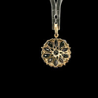 1.92 Ct Pear Tanzanite 14K Gold Pendant