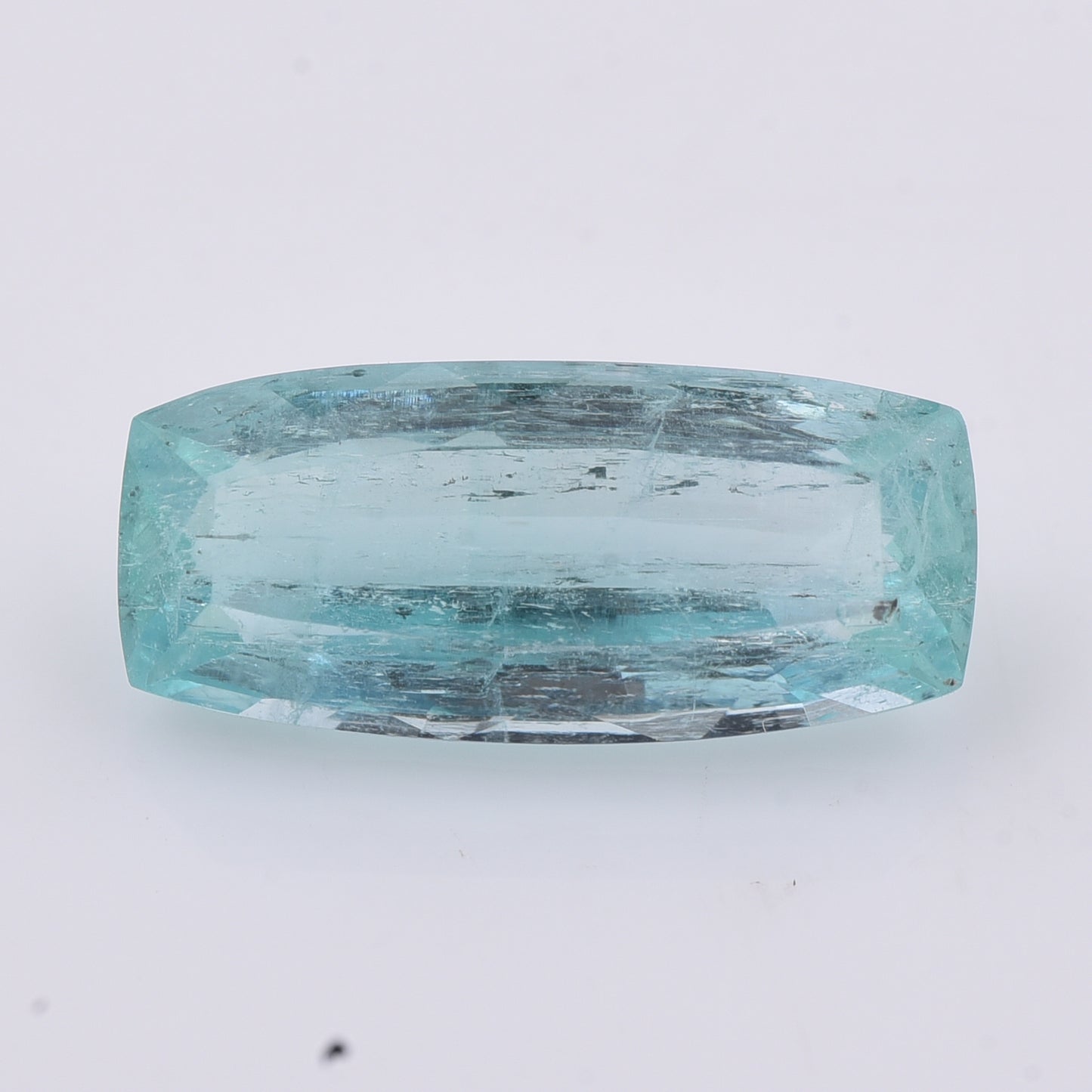 3.1 Natural Beryl Emerald Rectangular Cushion Mixed Cut Gemstone