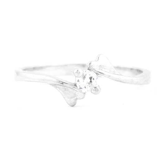 0.22 Ct Cubic Zirconia 925 Sterling Silver Ring