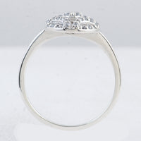 0.79 Ct Round Cubic Zirconia 925 Sterling Silver Ring