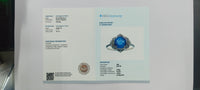 2.13 Ct Round Mixed Cut Natural Sapphire 14K Gold Ring