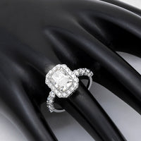 3.02 Carats Lab Grown Diamond 14K Gold Ring