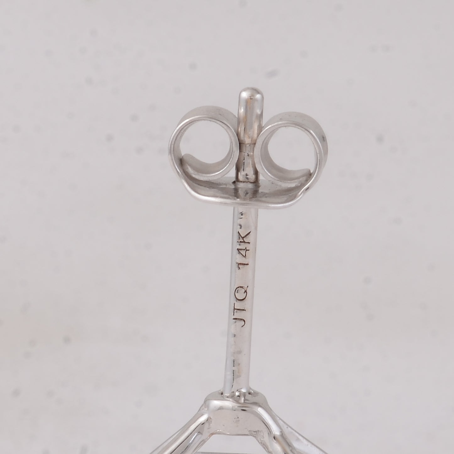 4.00 Carats Lab Grown Diamond 14K Gold Earrings