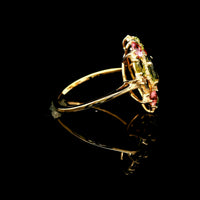 2.46 Ct Oval Tourmaline 14K Gold Ring