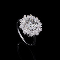 2.77 Carats Lab Grown Diamond 14K Gold Ring