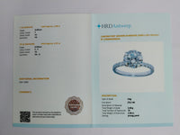 2.96 Carats Lab Grown Diamond 14K Gold Earrings