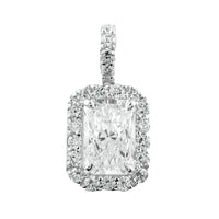 2.46 Carats Lab Grown Diamond 14K Gold Pendant
