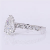 2.18 Carats Lab Grown Diamond 14K Gold Ring