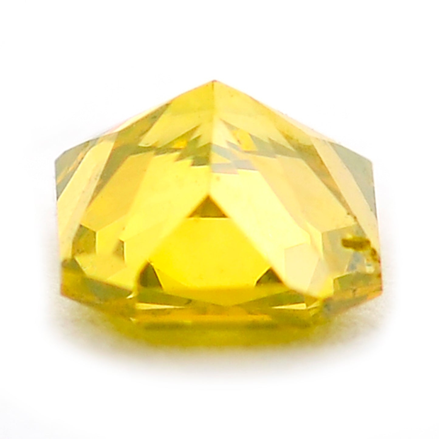 0.29 Yellow Diamond Octagon Loose Diamond