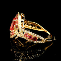 2.26 Ct Oval Tourmaline 14K Gold Ring