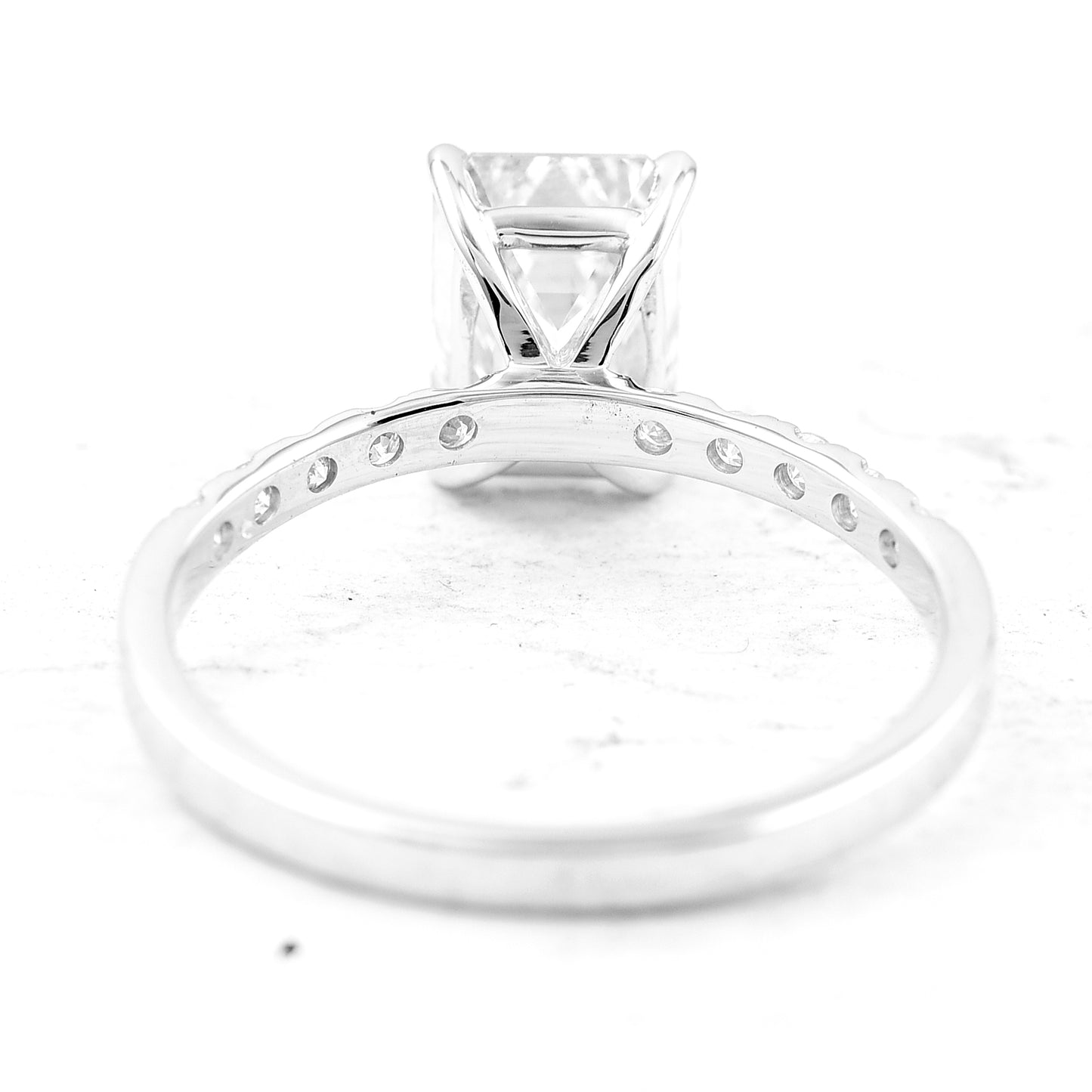 2.18 Carats Lab Grown Diamond 14K Gold Ring