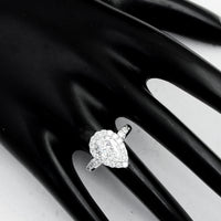 2.10 Carats Lab Grown Diamond 14K Gold Ring
