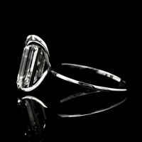 5.18 Carats Lab Grown Diamond 14K Gold Ring