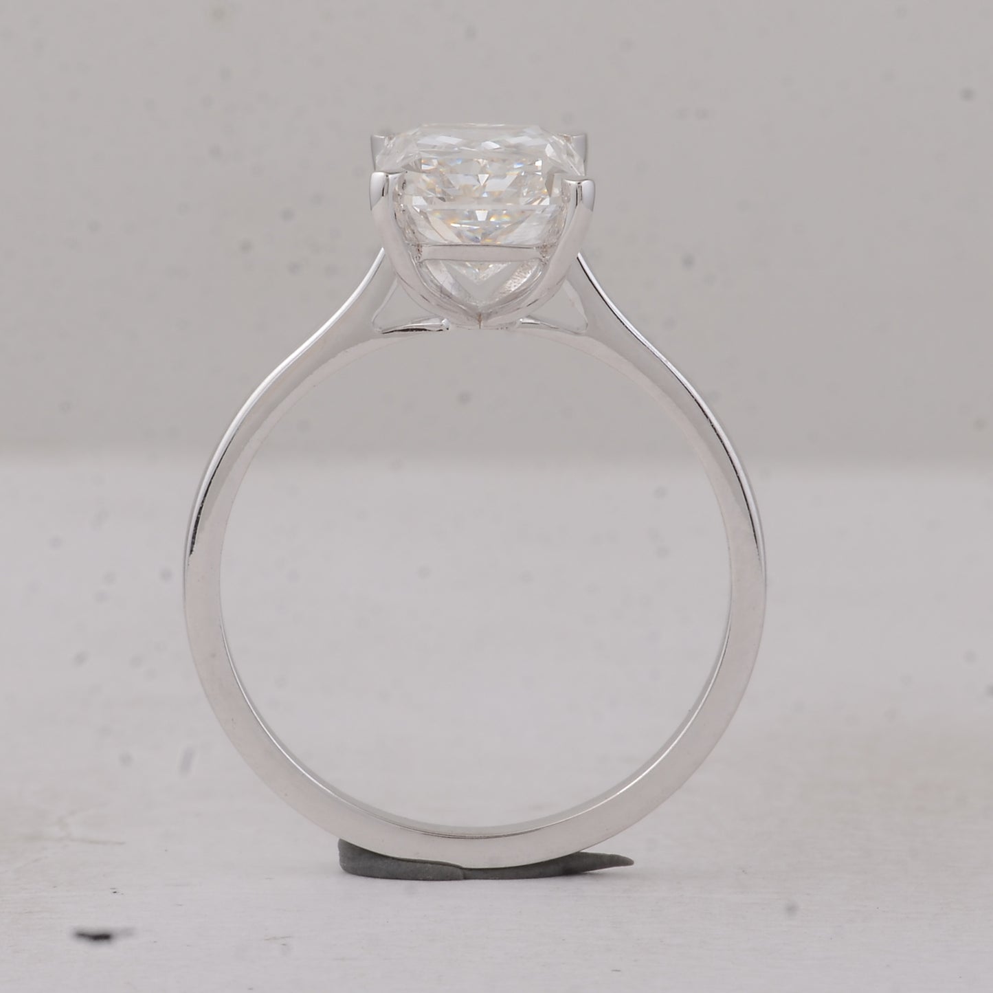 3.07 Carats Lab Grown Diamond 14K Gold Ring