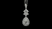 2.93 Carats Lab Grown Diamond 14K Gold Pendant