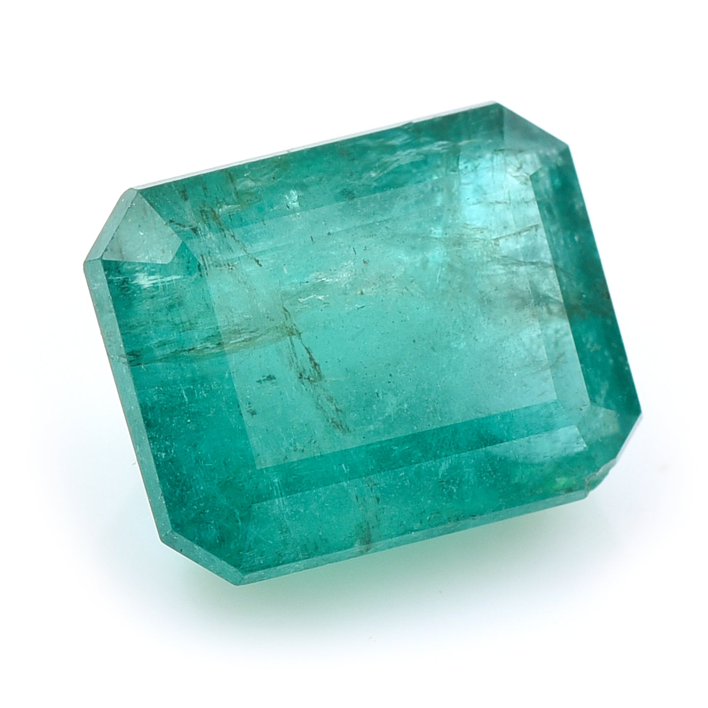 3.89 Natural Beryl Emerald Emerald Cut Gemstone