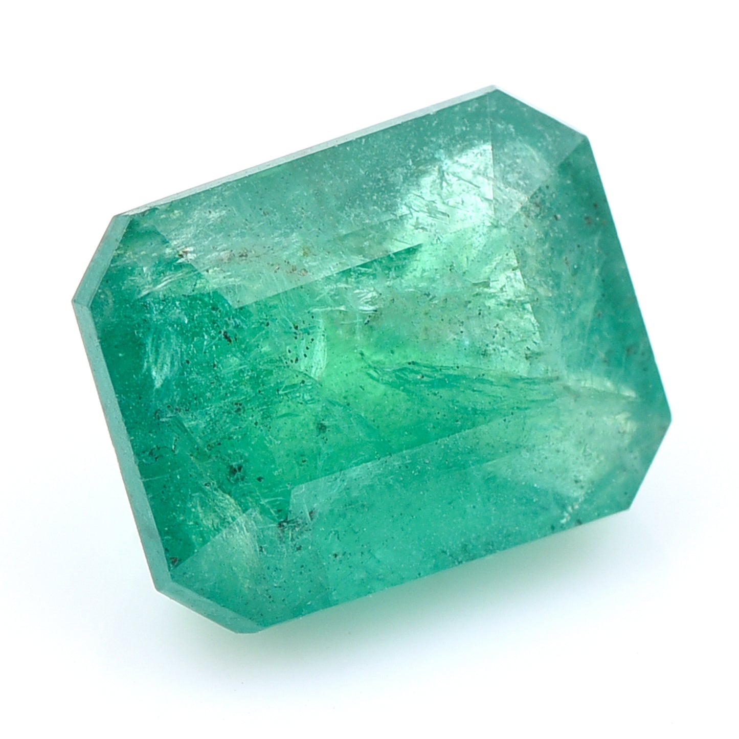 3.89 Natural Beryl Emerald Emerald Cut Gemstone