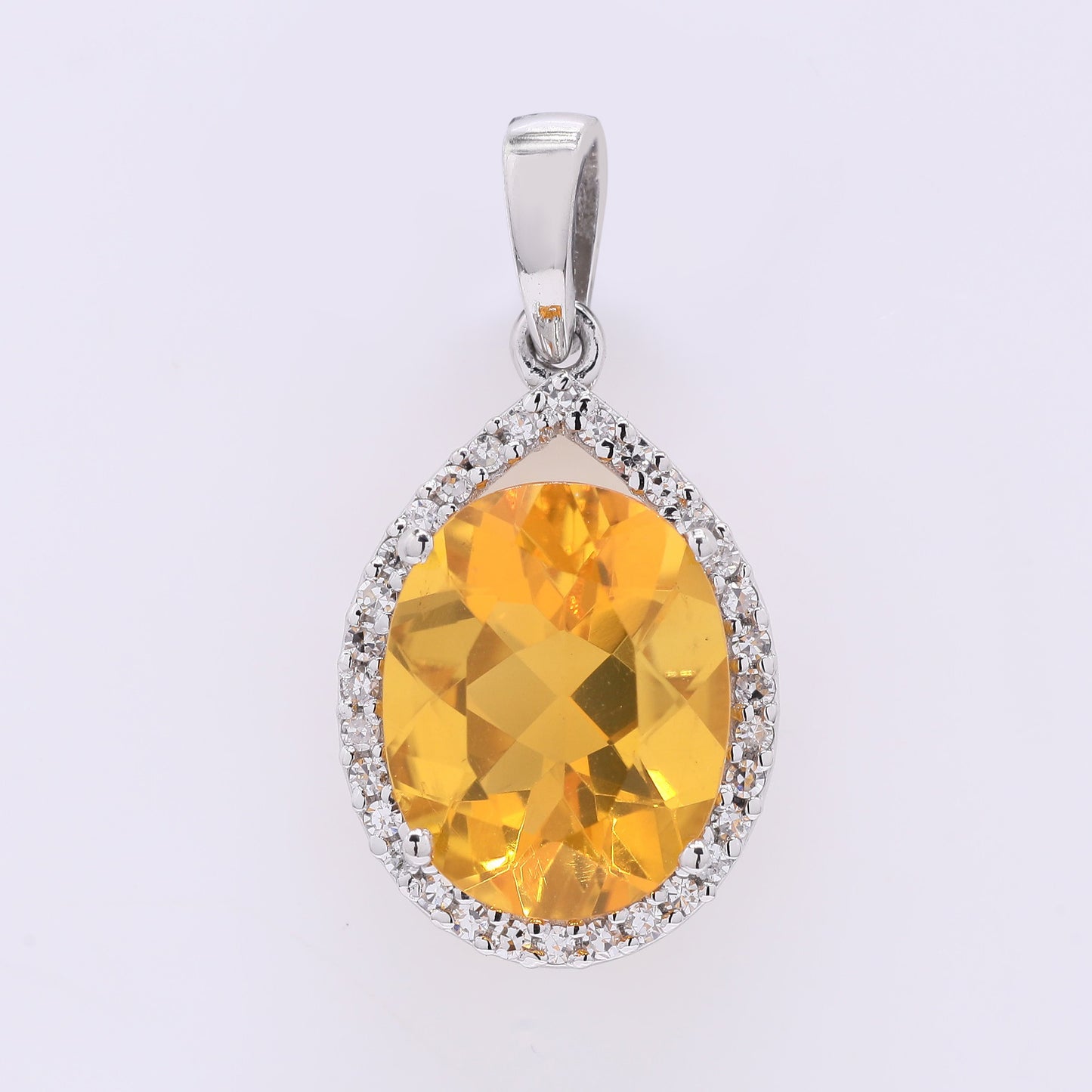 1.74 Ct Oval Mixed Cut Natural Fire Opal 950 Platinum Pendant