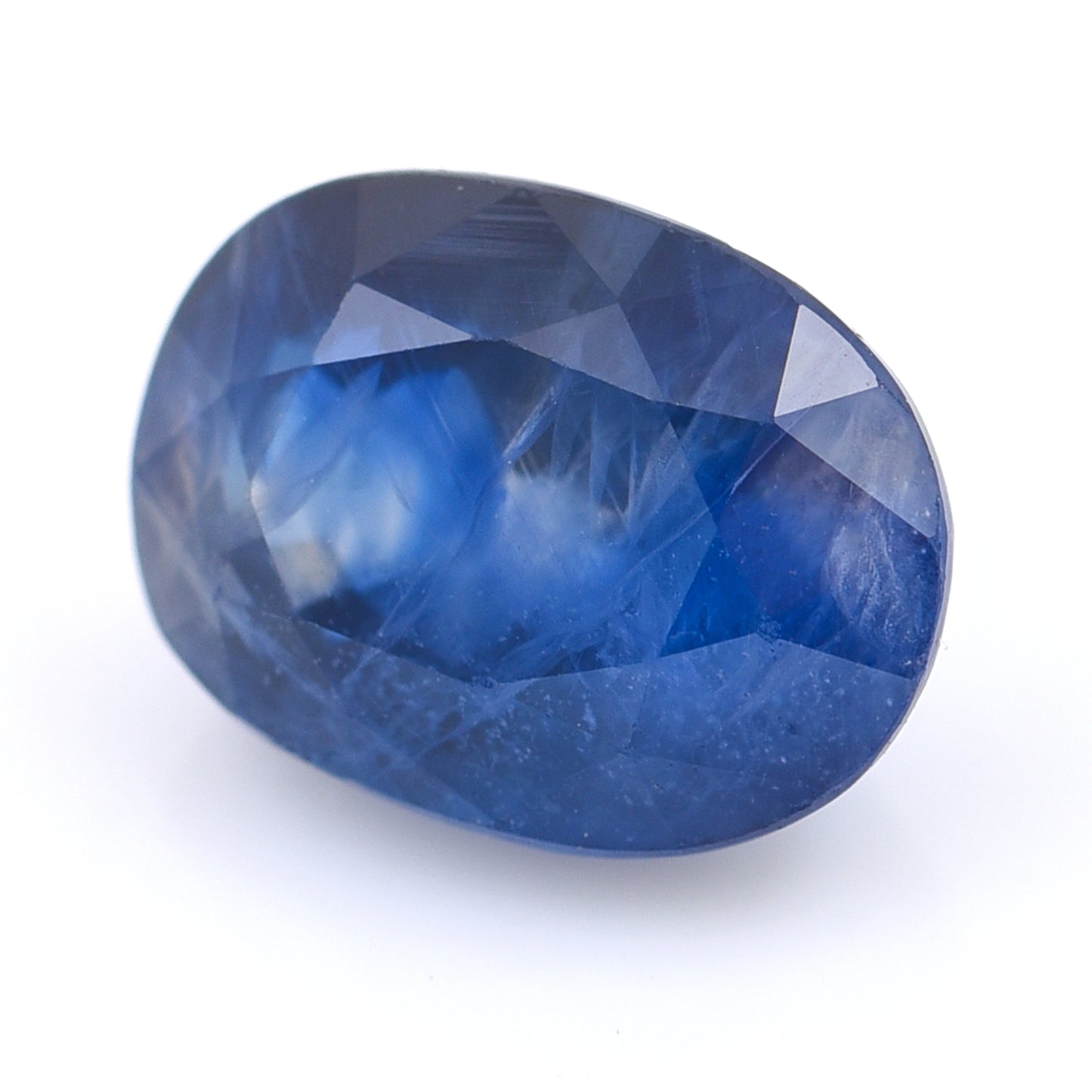 3.03 Natural Corundum Sapphire Oval Mixed Cut Gemstone