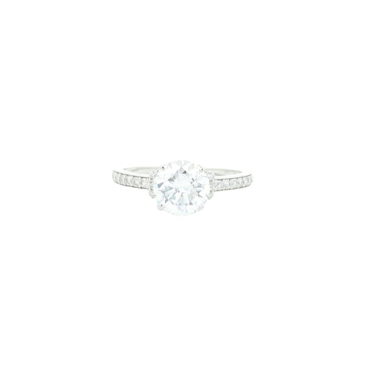 1.86 Carats Lab Grown Diamond 14K Gold Ring
