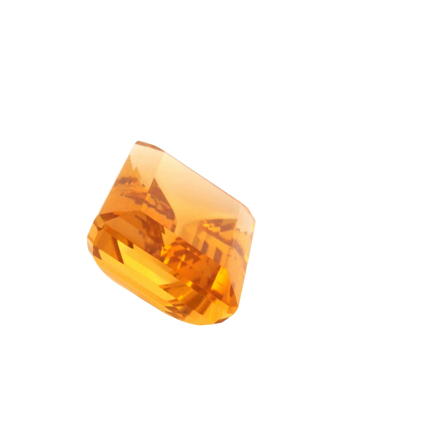 80.34 Citrine Octagon Gemstone